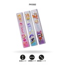 REGLA TRANSPARENTE ESCHARCHADA XPM-3000-30/48/61/59 20CM DISPLX 24 [PAC4710]