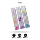 REGLA TRANSPARENTE ESCHARCHADA XPM-3000-30/48/61/59 20CM DISPLX 24 [PAC4710]