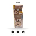 ESTUCHE MULTIFUNCIONAL ASTRONAUTA, CAPYBARA  Y CONEJO XPM-570-5/2/1 [PAC4697]