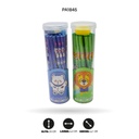 LAPIZ ESTAMPADO  DE ANIMALES 6 MOTIVOS KM-9222 6 MOTIVOS [PAC4588]