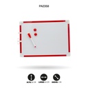 TABLERO CON MARCADOR Y BORRADOR NEÓN 30x40 [PAC4733]