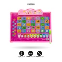 TABLERO CON TECLA Y SONIDO EN ESPAÑOL PARA NIÑO Y NIÑA 8833  [PAC4735]