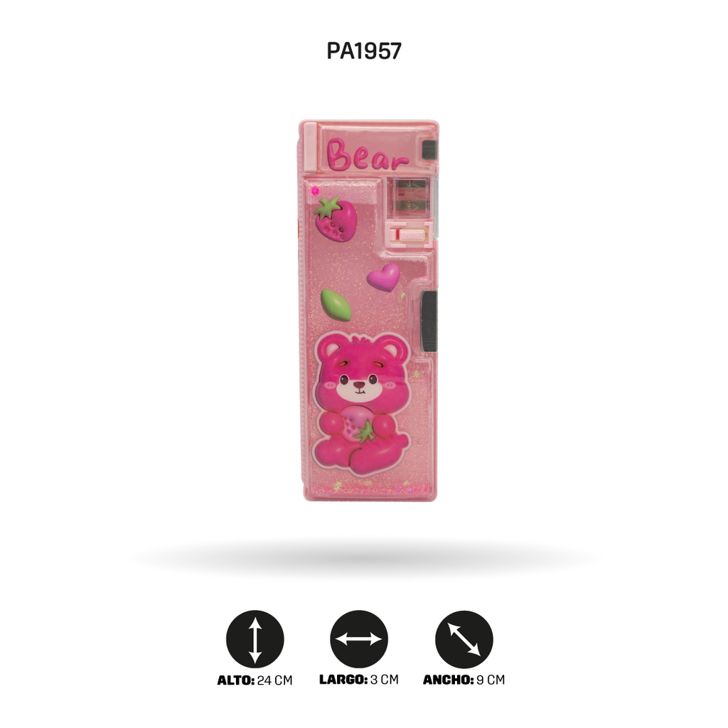 ESTUCHE MULTIFUNCIONAL ESCARCHADO 6 MOTIVOS XPM-562 [PAC4691]