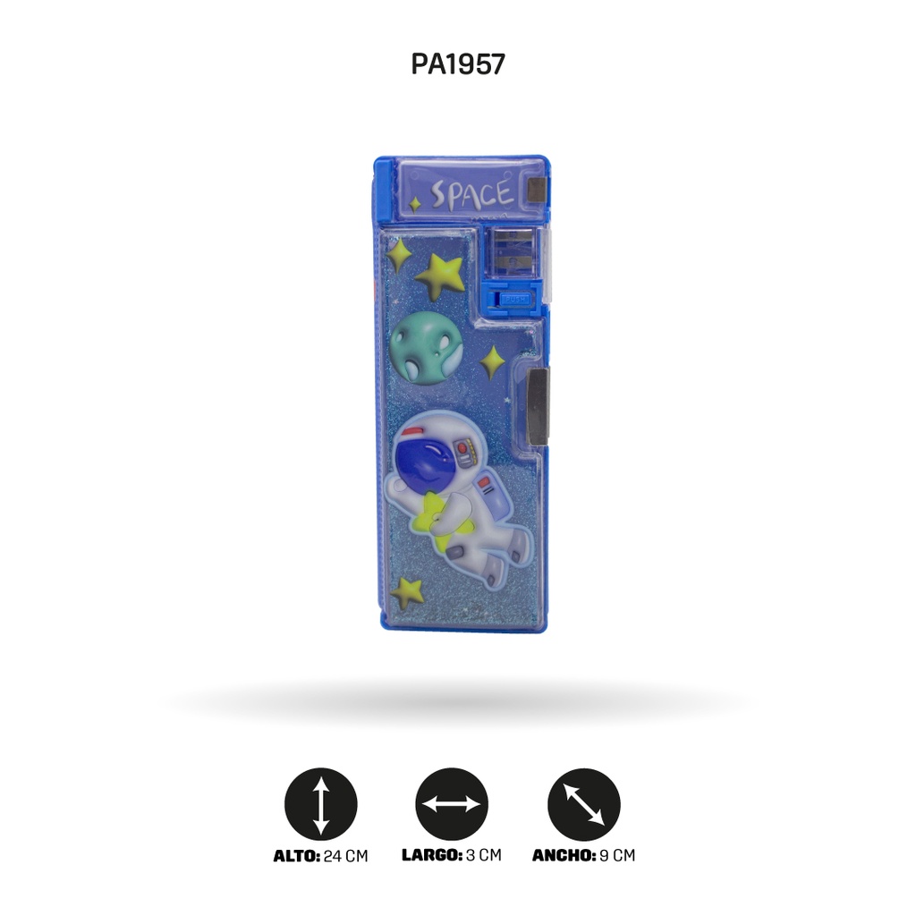 ESTUCHE MULTIFUNCIONAL ESCARCHADO 6 MOTIVOS XPM-562 [PAC4691]