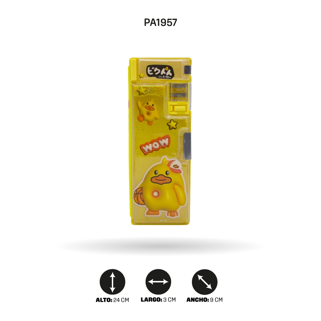 ESTUCHE MULTIFUNCIONAL ESCARCHADO 6 MOTIVOS XPM-562 [PAC4691]