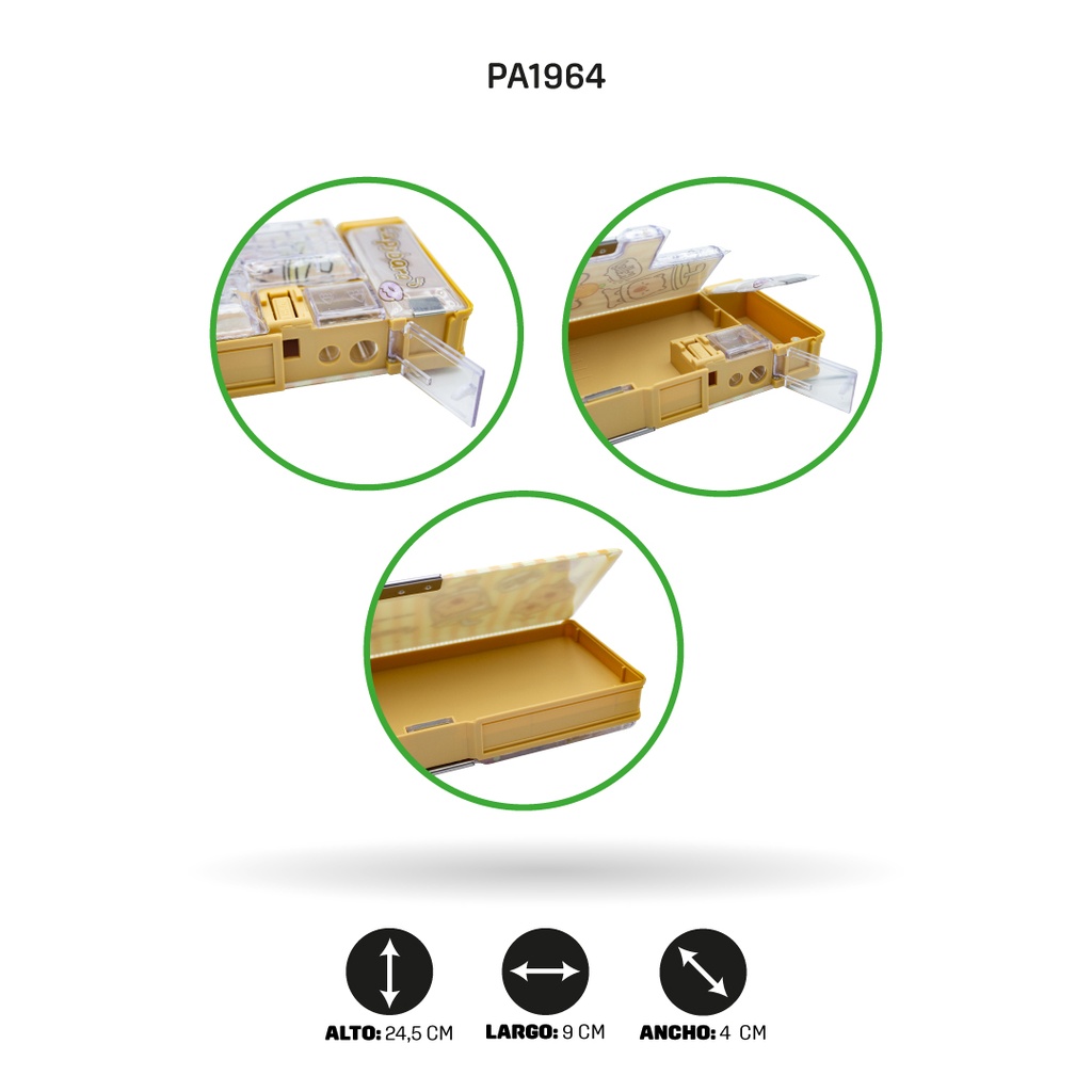 ESTUCHE MULTIFUNCIONAL ESCARCHADO 6 MOTIVOS XPM-562 [PAC4691]