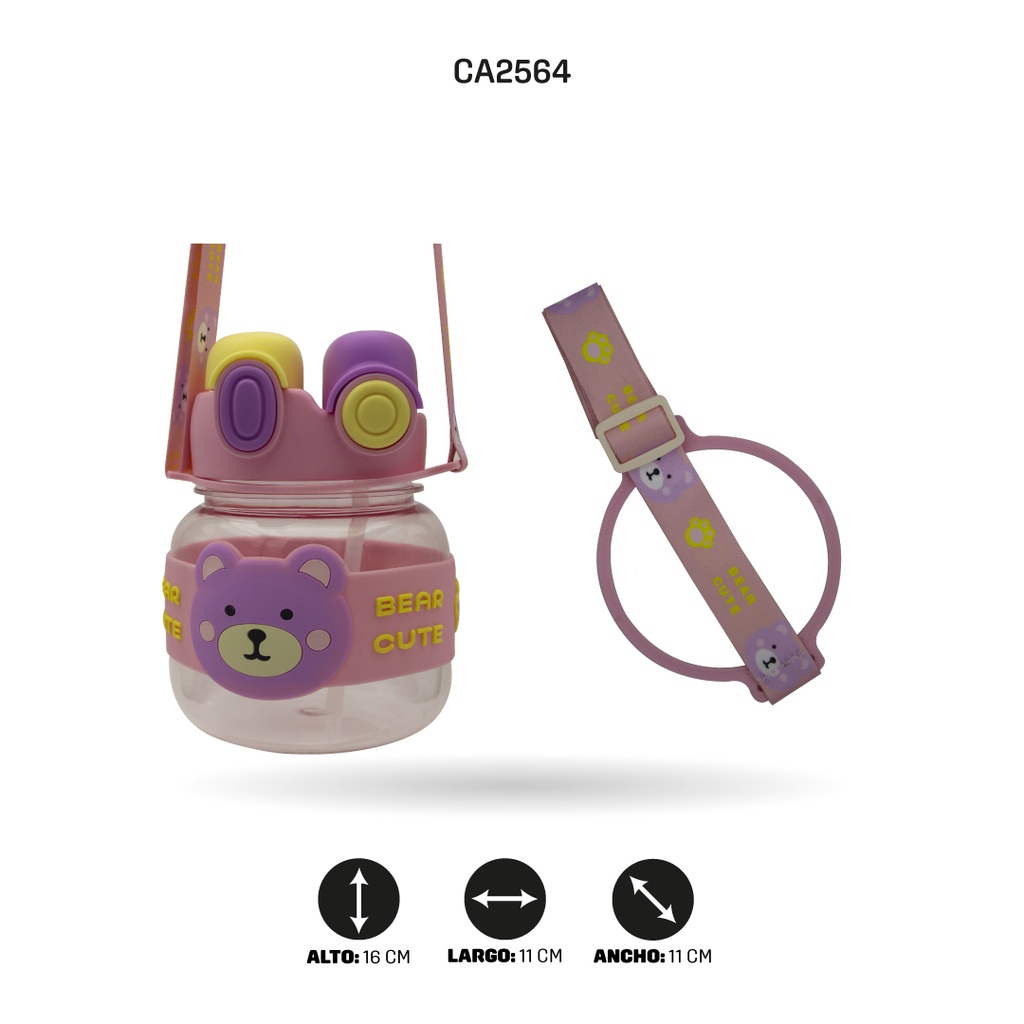 TERMO DE OSOS DOBLE FUNCIÓN 4 MOTIVOS 2036 -1000ML [PAC4962]