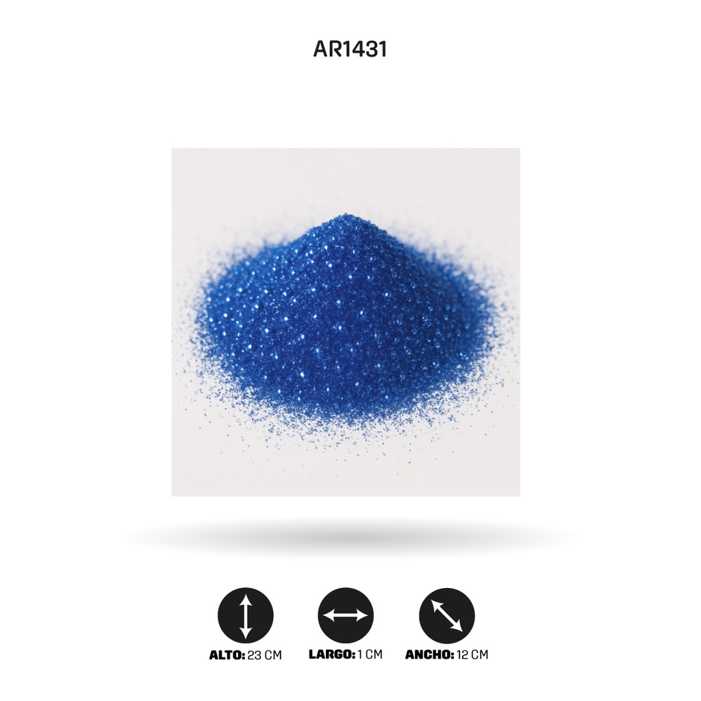 ESCARCHA AZUL ELECTRICO X LIBRA [PAC5144]