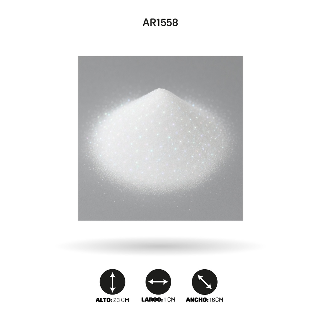 ESCARCHA COLOR TORNASOL BLANCA X LIBRA [PAC5133]