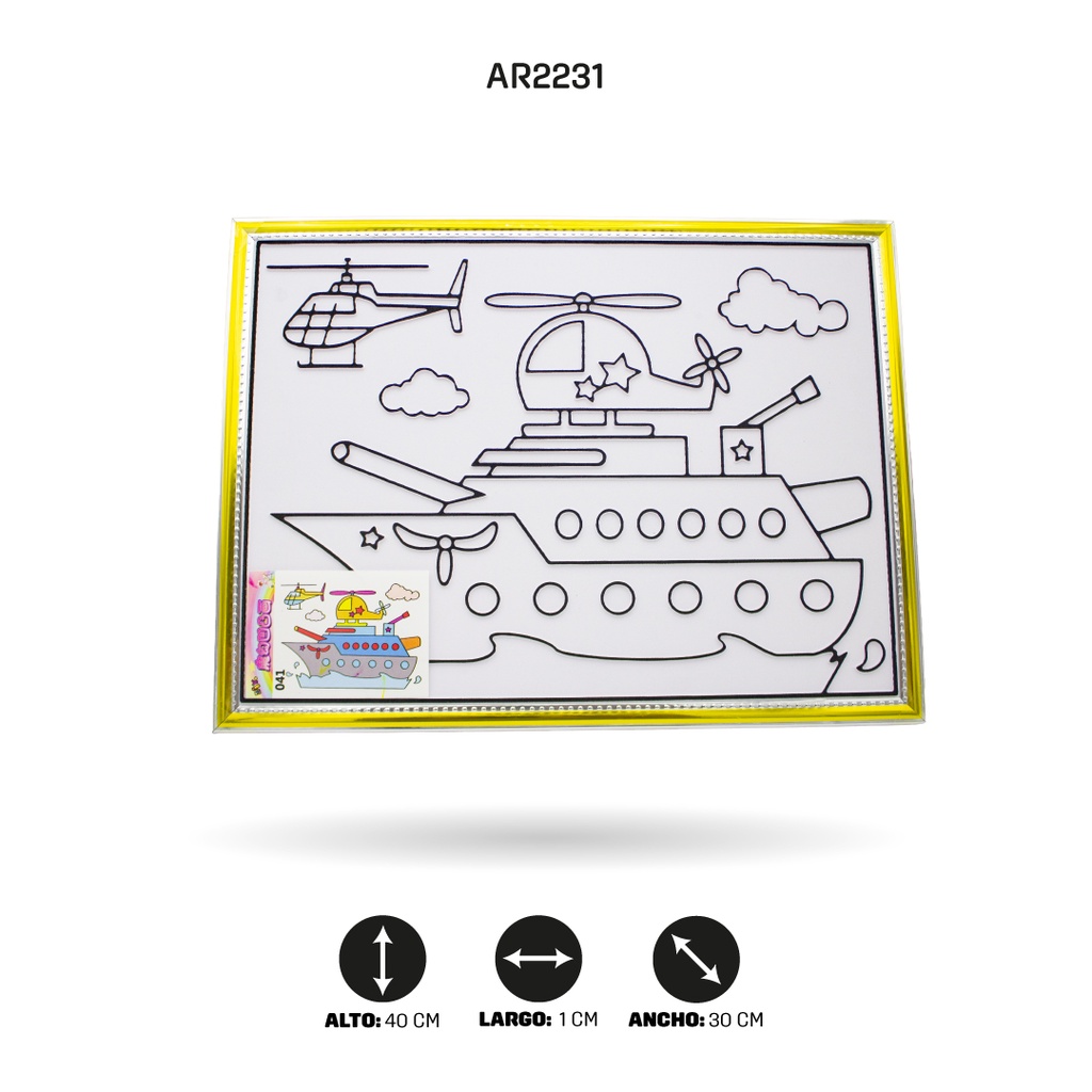 LIENZO CONCAVA Y CONVEXA [PAC4513]