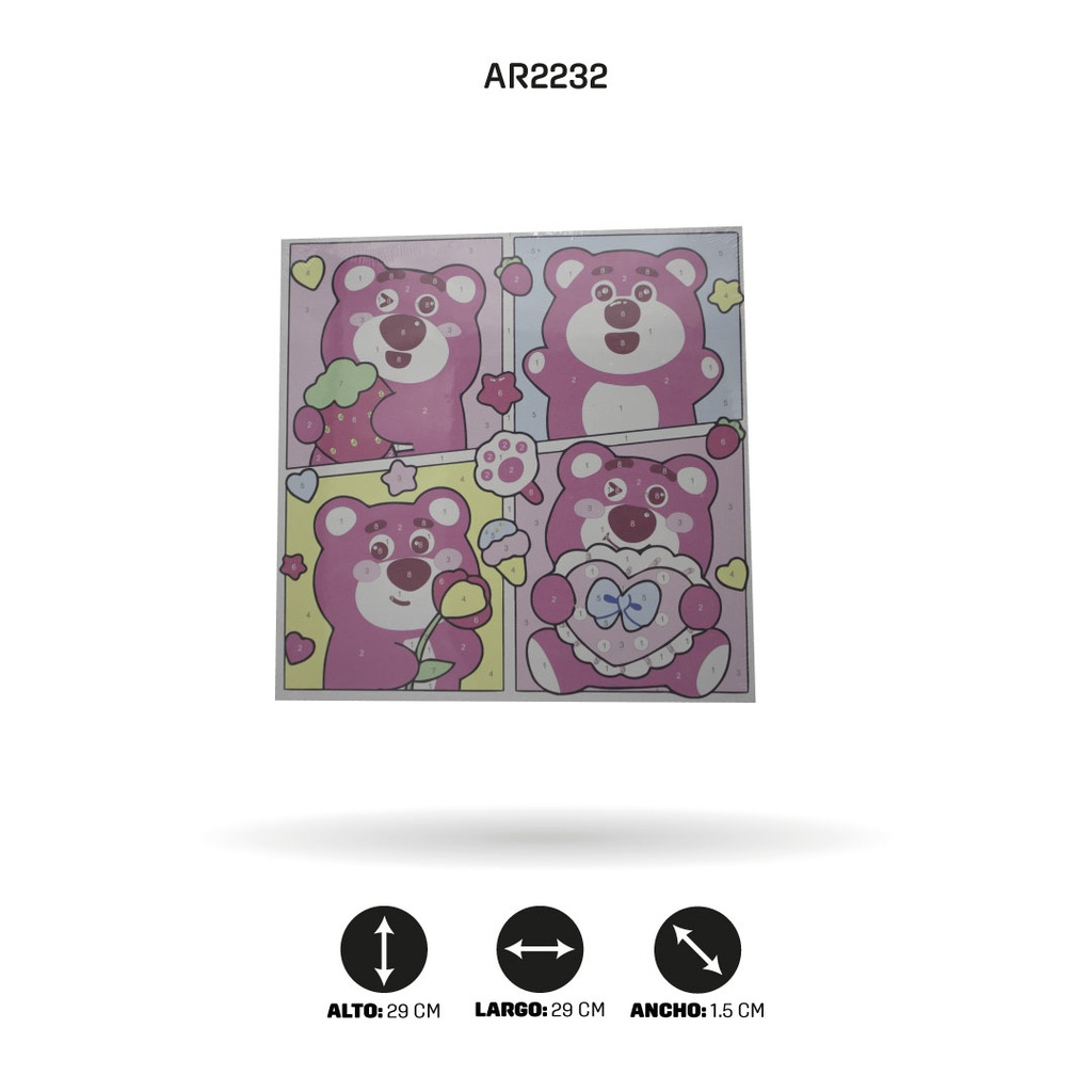 LIENZO DE DIBUJOS EN COLORES  [PAC4514]