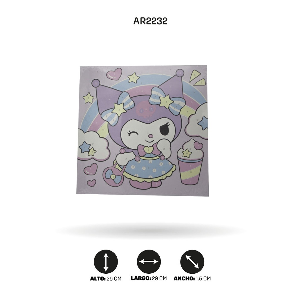 LIENZO DE DIBUJOS EN COLORES  [PAC4514]