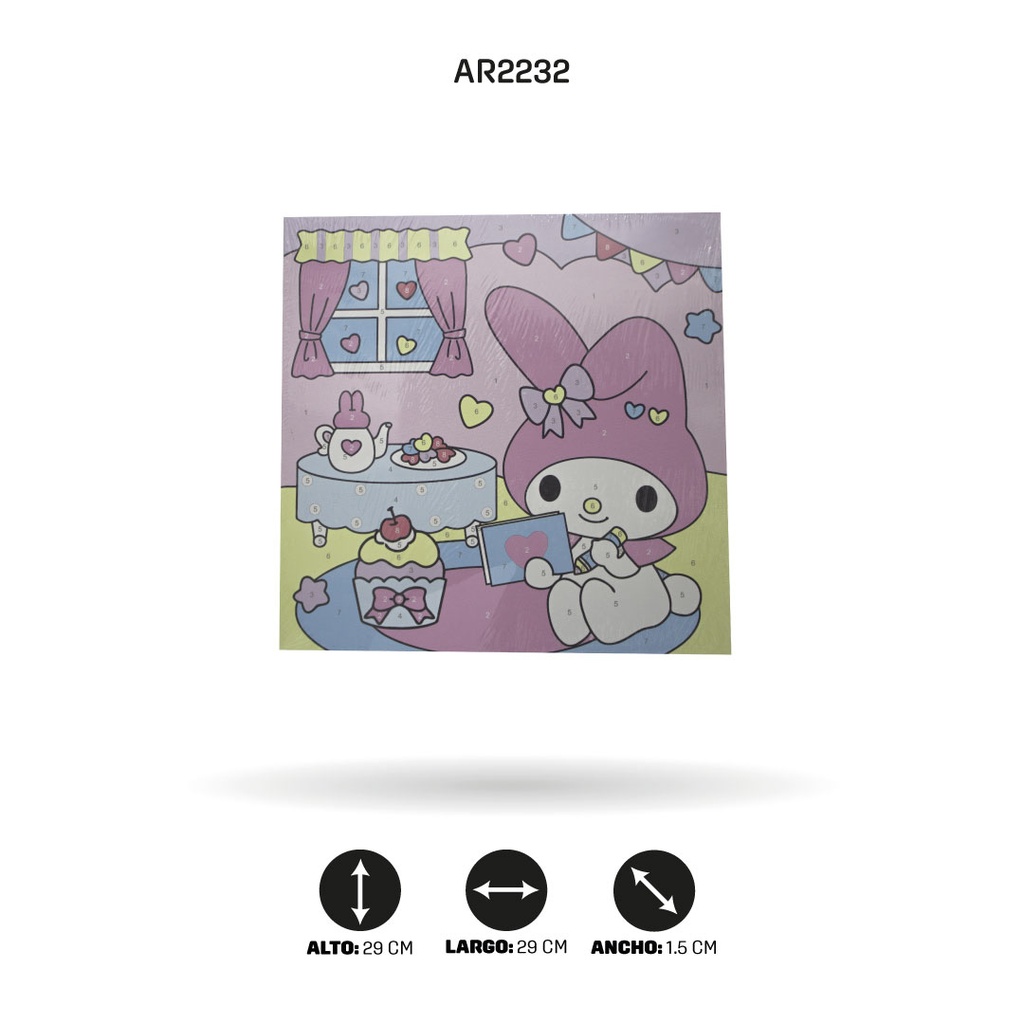 LIENZO DE DIBUJOS EN COLORES  [PAC4514]