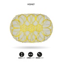 INDIVIDUAL DE MESA OVAL DORADO x 12 [PAC5285]