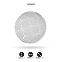 INDIVIDUAL DE MESA REDONDO PLATEADO [PAC5288]