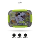 LONCHERA INFANTIL EN ACERO INOXIDABLE 4 MOTIVOS 886 [PAC4795]