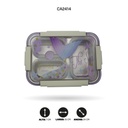 LONCHERA INFANTIL EN ACERO INOXIDABLE 4 MOTIVOS 886 [PAC4795]