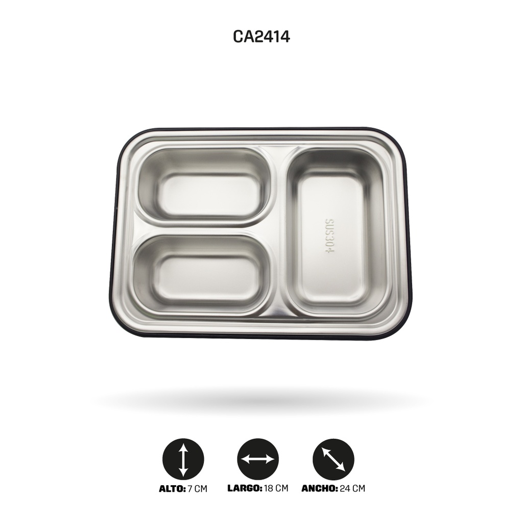 LONCHERA INFANTIL EN ACERO INOXIDABLE 4 MOTIVOS 886 [PAC4795]