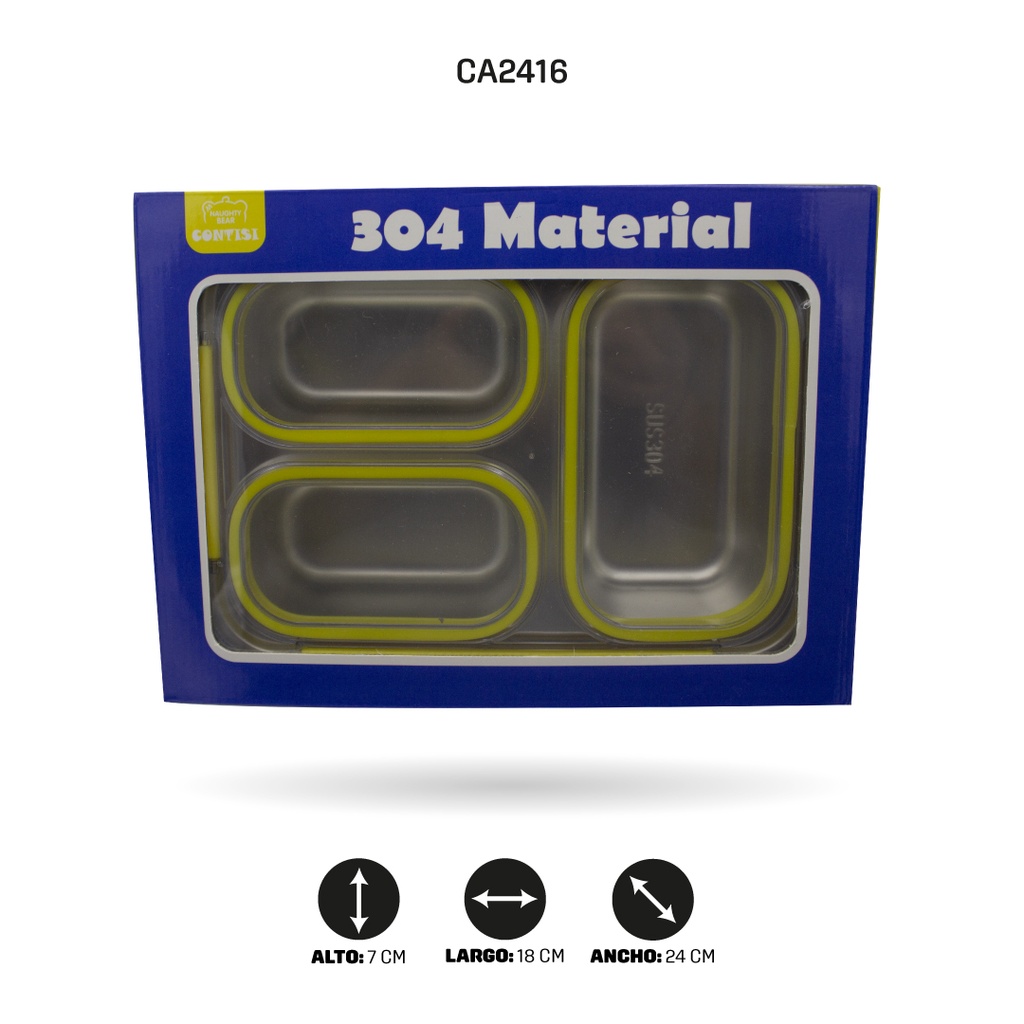 LONCHERA INFANTIL EN ACERO INOXIDABLE 4 COLORES 886 SIN IMPRESION [PAC4798]