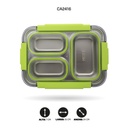 LONCHERA INFANTIL EN ACERO INOXIDABLE 4 COLORES 886 SIN IMPRESION [PAC4798]