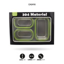 LONCHERA INFANTIL EN ACERO INOXIDABLE 4 COLORES 886 SIN IMPRESION [PAC4798]