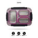 LONCHERA INFANTIL EN ACERO INOXIDABLE 4 COLORES 886 SIN IMPRESION [PAC4798]