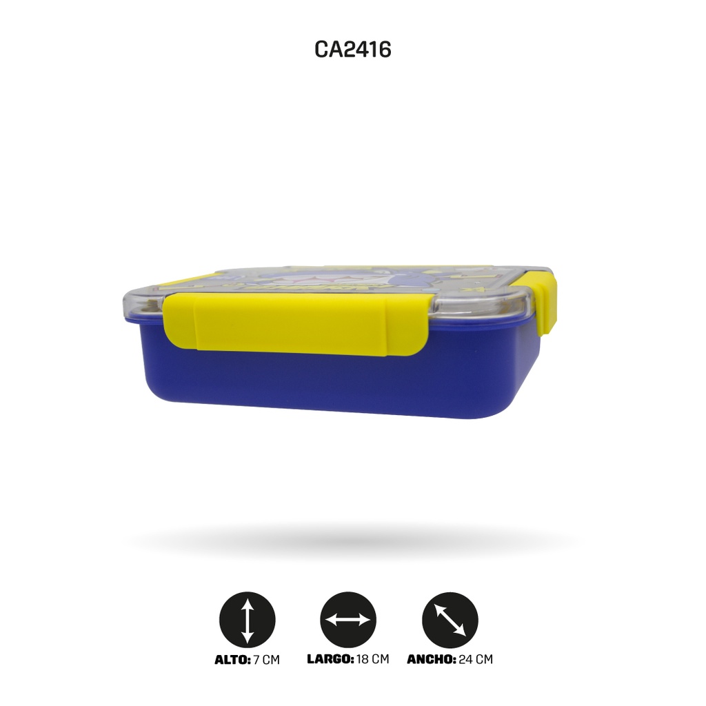 LONCHERA INFANTIL EN ACERO INOXIDABLE 4 COLORES 886 SIN IMPRESION [PAC4798]