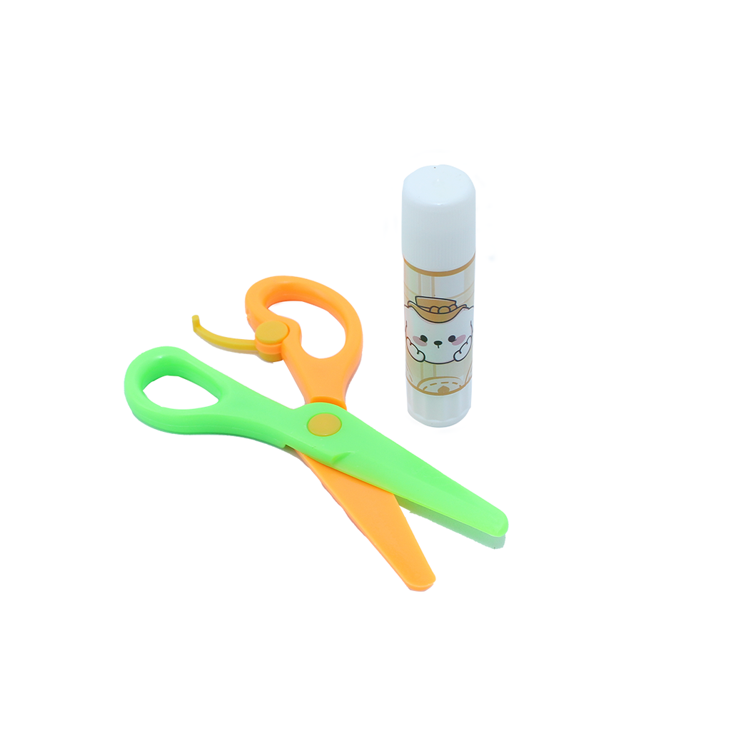 JUEGO TIJERA + PEGANTEBARRA XX-8299  PQT X 24 UND PAC3115