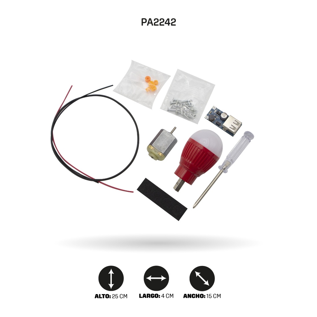 GENERADOR MANUAL DE ENERGIA 2625 [PAC4546]