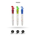 BOLIGRAFO MINA 8 COLORES 6 MOTIVOS DISPLEY X 36 QM-918[PAC4571]