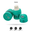 SACAPUNTAS CON BORRADOR DE CARITAS, 4 MOTIVOS ZD-0097 SONRISA DISP X 16 [PAC4750]