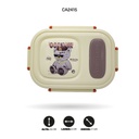 LONCHERA DE ACERO INOXIDABLE, 4 MOTIVOS 882 [PAC4796]