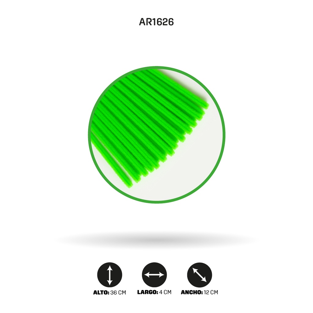 CHELINES COLOR VERDE FRUTA BOLSA X 100 A035 [PAC5373]