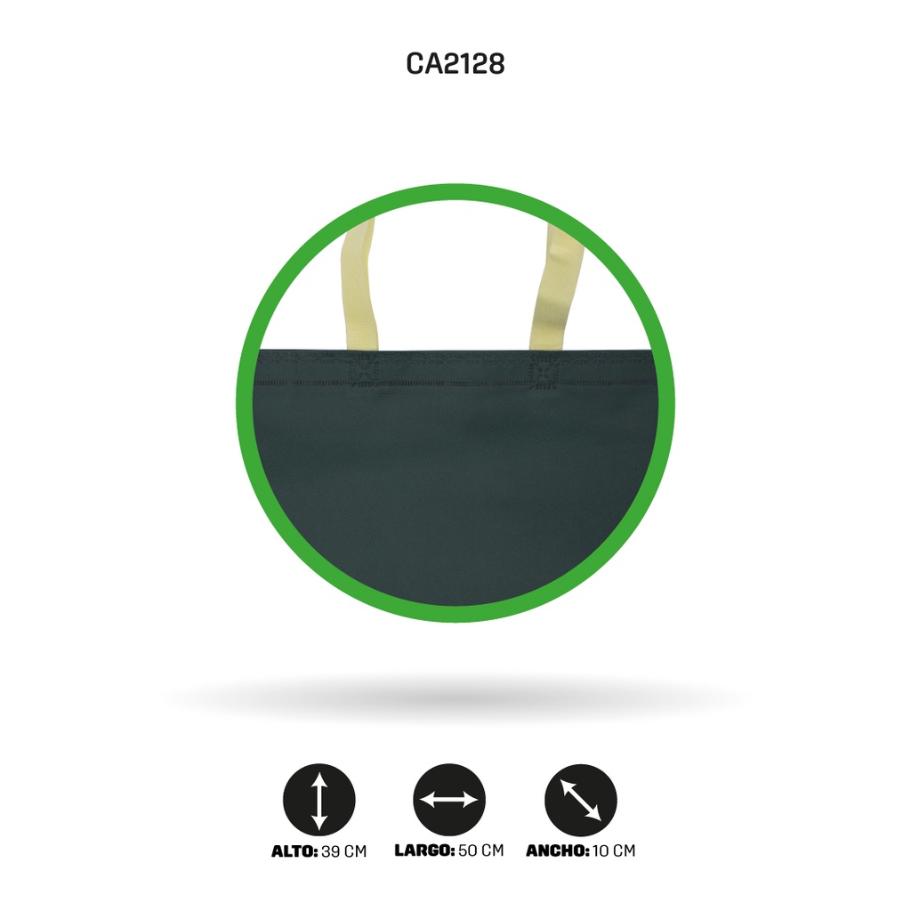 BOLSA CAMBRE CON AGARRADERA 39x50x10CM [PAC5164]