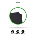 FOAMY 1/8  AH ROYAL ESCARCHADO NEGRO X10 UND  [FO1512]