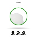 FOAMY 1/8  AH ROYAL ESCARCHADO BLANCO  [FO1513]