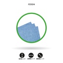 FOAMY 1/8  AH ROYAL ESCARCHADO AZUL CLARO X10 UND [FO1514]