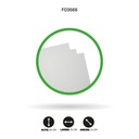 FOAMY PLIEGO AH ROYAL ESCARCHADO BLANCO X 10 UNDS [AH51100416-3566-AH51100416]