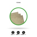 FOAMY 1/8 AH ROYAL ESCARCHADO CHAMPAGNA X10 UND [1545]