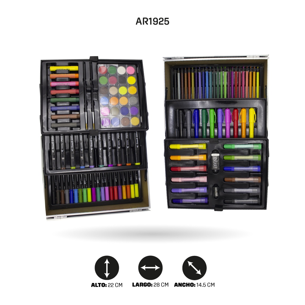 SET DE ARTE MALETA CON 133PCS [PAC5398]