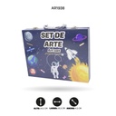 SET DE ARTE  MALETA DE ASTRONAUTA 76PCS  [PAC5404]