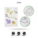 SET DE ARTE CAJA DE ANIMALES 50PCS 001 [PAC5402]