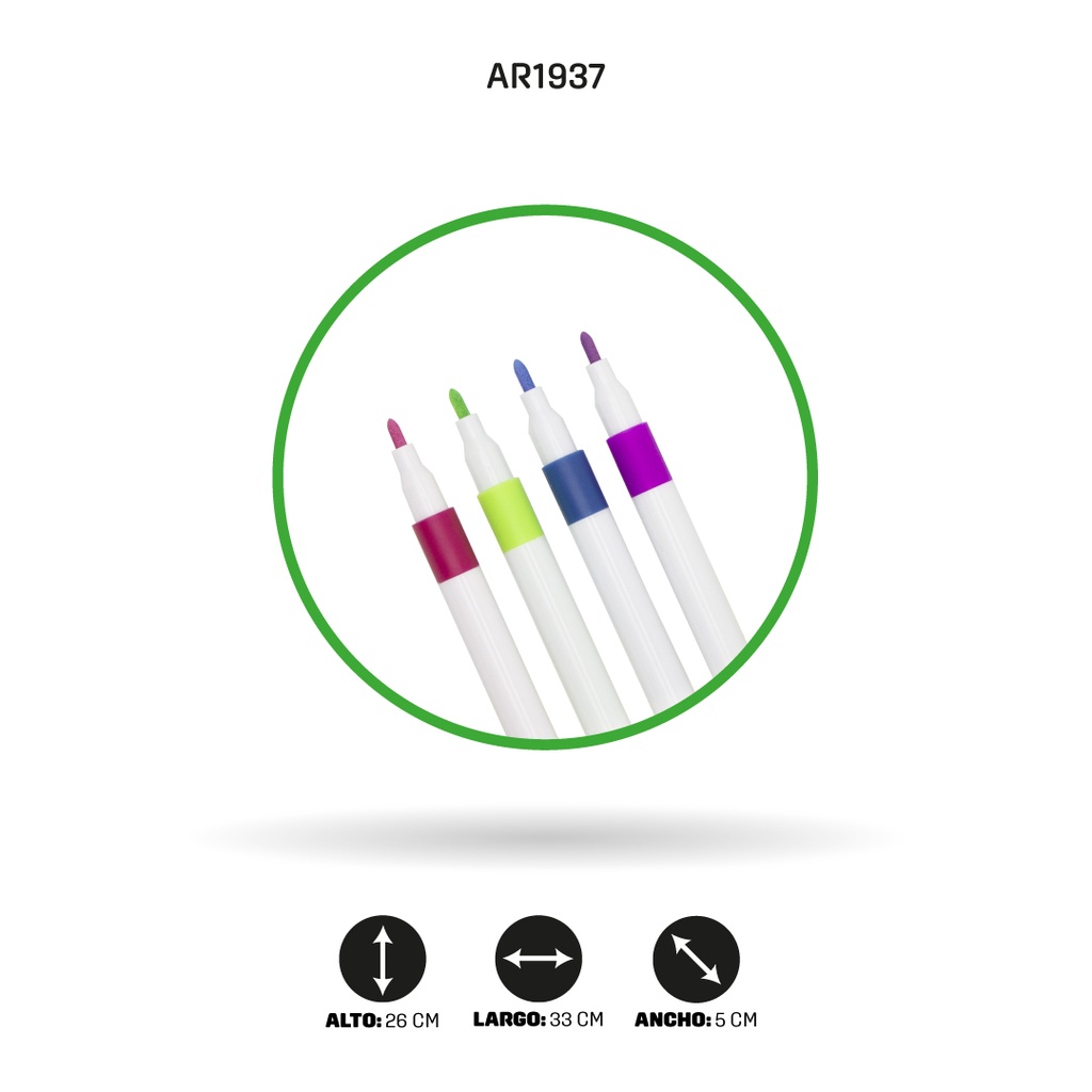 SET DE ARTE MALETA CON MARCADORES ACRILICOS 150PCS [PAC5403]
