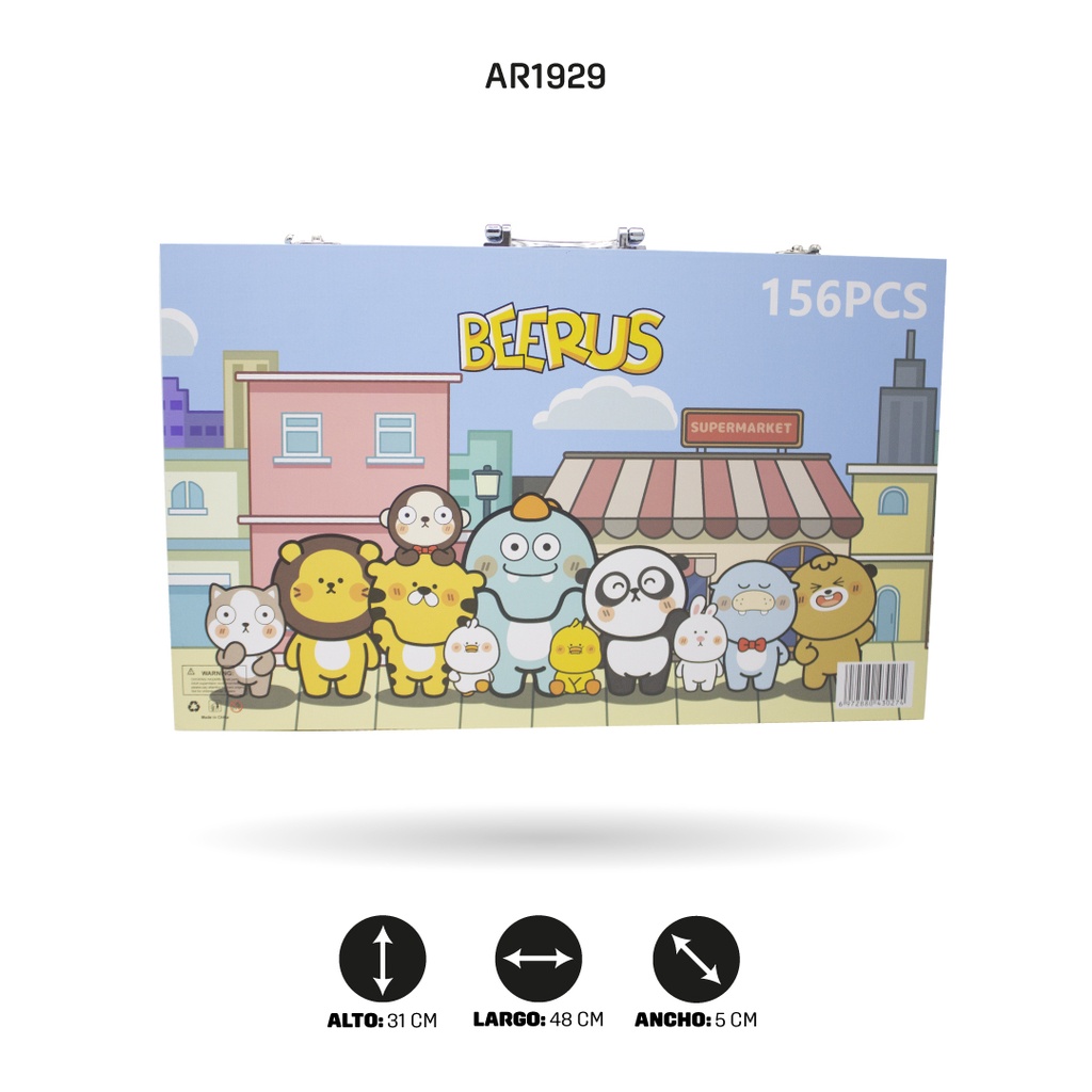 SET DE ARTE MALETA BEERUS 156PCS [PAC5400]