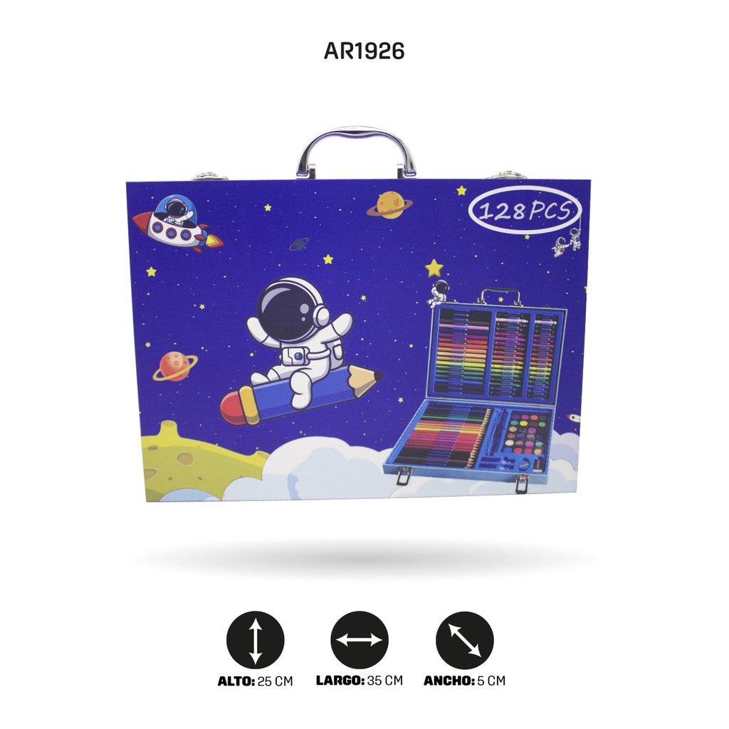 SET DE ARTE MALETA 128PCS [PAC5399]