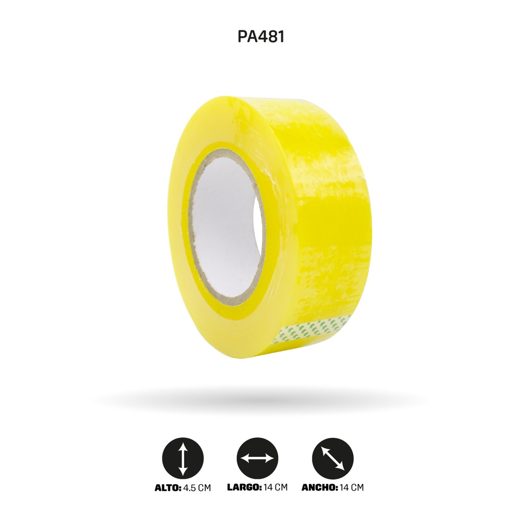 CINTA AMARILLA ANCHA 220 M 45µM [PAC3669-481-PAC2754-481]