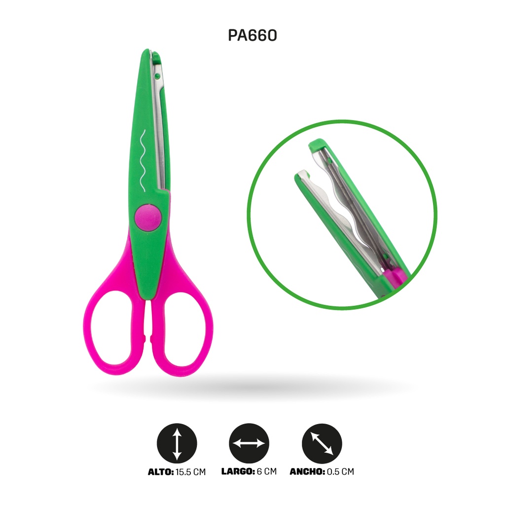 TIJERA GRANDE ZIG ZAG [PAC20706-PAC2236]