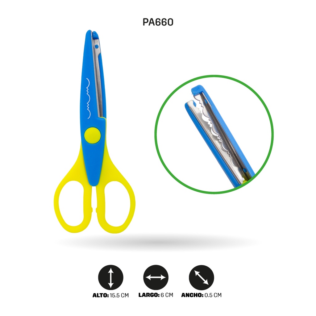 TIJERA GRANDE ZIG ZAG [PAC20706-PAC2236]