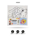 LIENZO ESTAMPADO 15x15CM 10 MOTIVOS [PAC4824-2261]