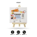 LIENZO ESTAMPADO  10x10CM CABALLETE 9 MOTIVOS [PAC4832-2267]